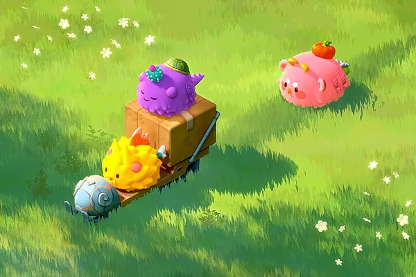 game axie infinity - Run Axie Run!