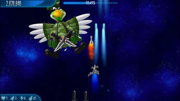 game bắn trứng - Chicken Invaders 5: Cluck of the Dark Side